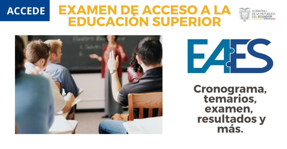 Inscripción Senescyt Examen De Acceso A La Educación Superior 2022