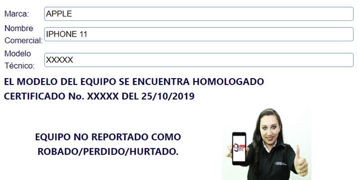 Consulta de teléfonos robados por IMEI Ecuador