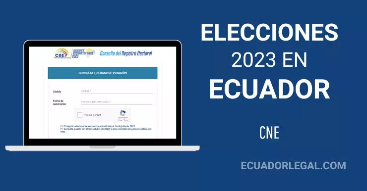 Elecciones Ecuador 2023, domicilio electoral, elecciones 2023 ecuador
