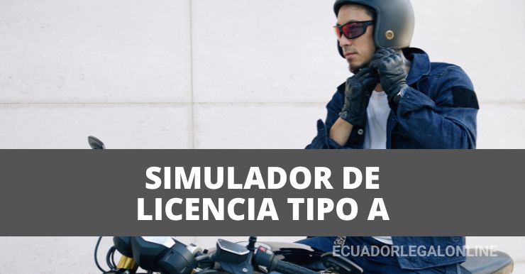 Simulador De Licencia Tipo A (2024) | ANT