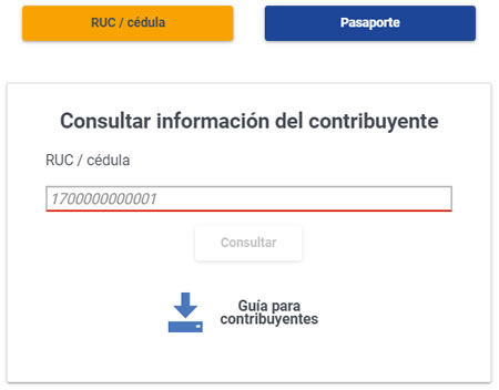 estado tributario sri, portal sri