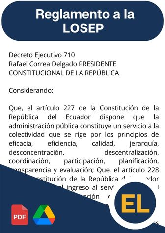 losep, reglamento losep actualizado, permiso por muerte de un familiar losep​, Calamidad domestica losep​, permisos y licencias losep​, reglamento a la ley organica de servicio publico​, losep vacaciones​, acoso laboral losep​, nombramiento provisional losep​